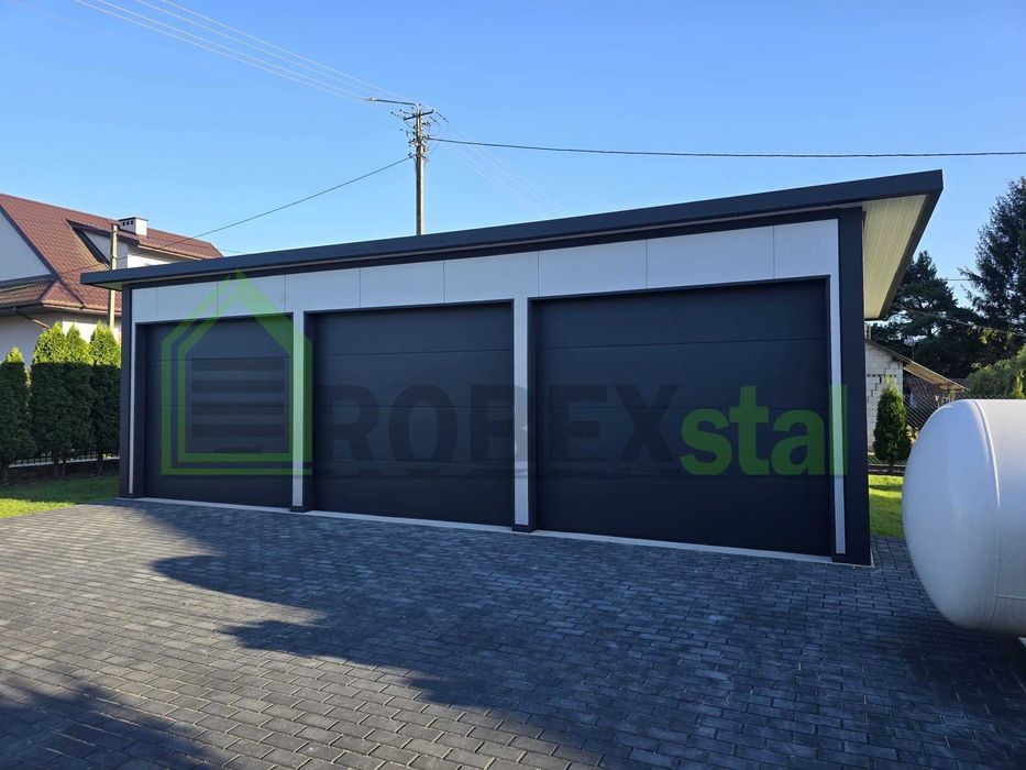 garaż z płyty warstwowej PIR 10CM 9x6 każdy wymiar montaż cały kraj