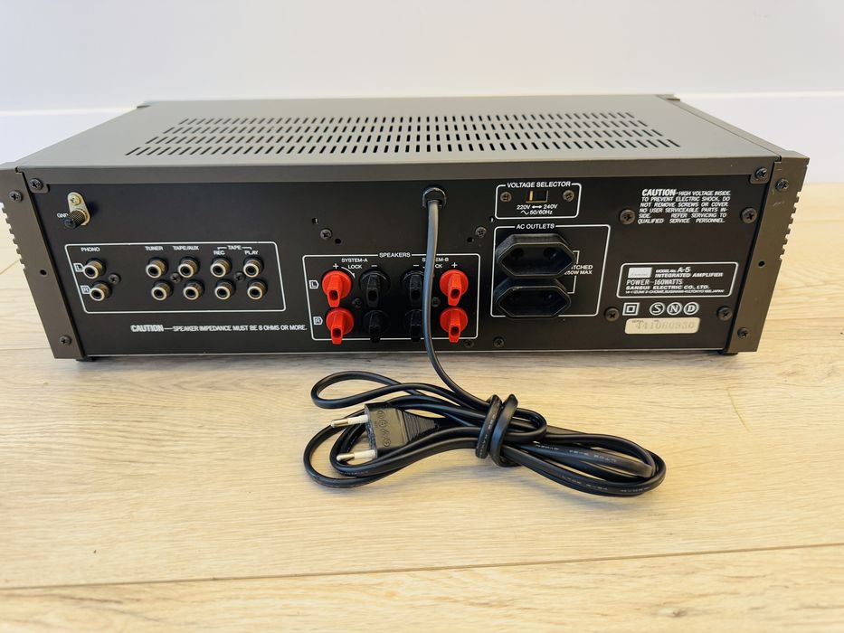 Sansui A-5 wzmacniacz hifi. Idealny