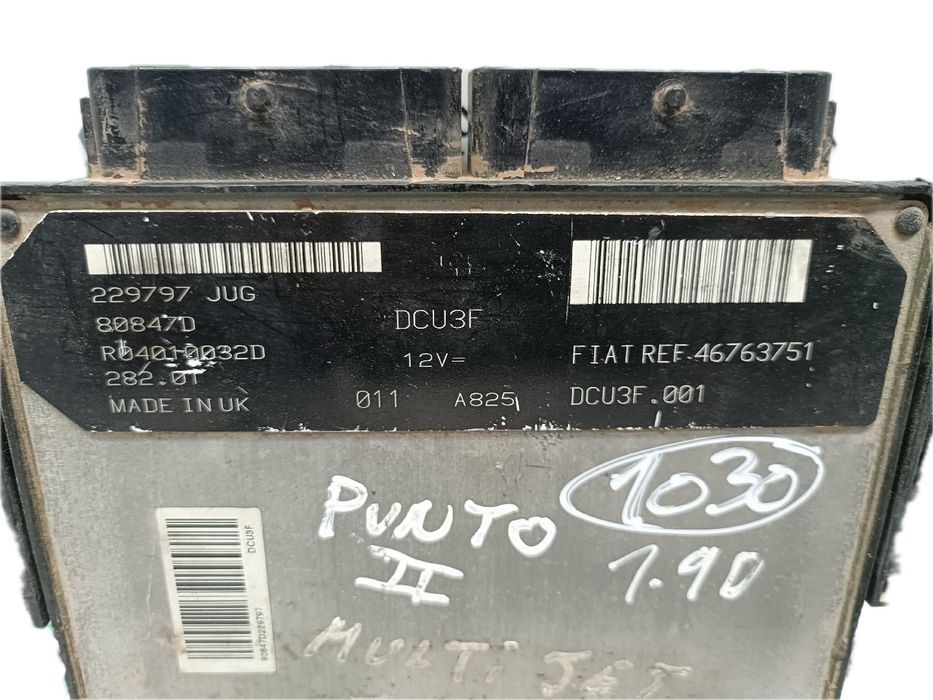 Centralina motor / ECU FIAT Punto (188_)