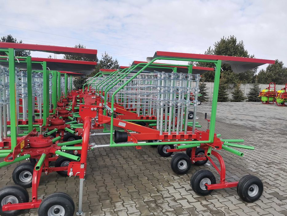 Zgrabiarka Karuzelowa Promar 3,5m 4,1m Tandem, wałek dostawa gratis