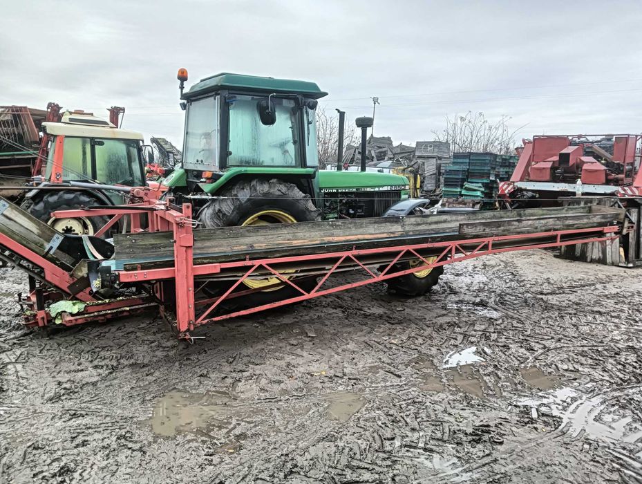 Taśmociąg do zbioru kapusty