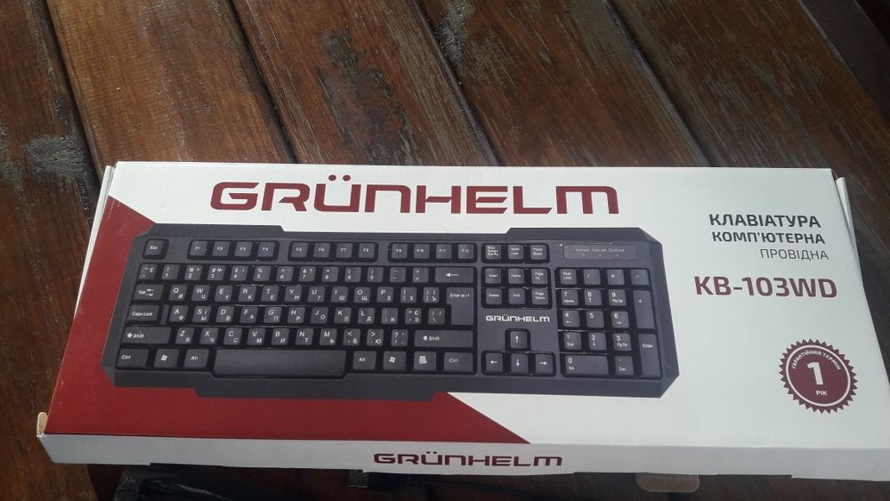 Клавиатура Grunhelm KB-103WD.