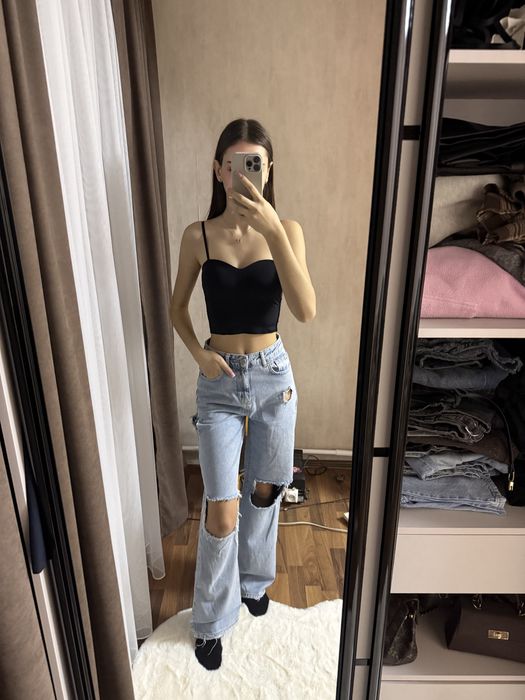 Рвані джинси, стильні