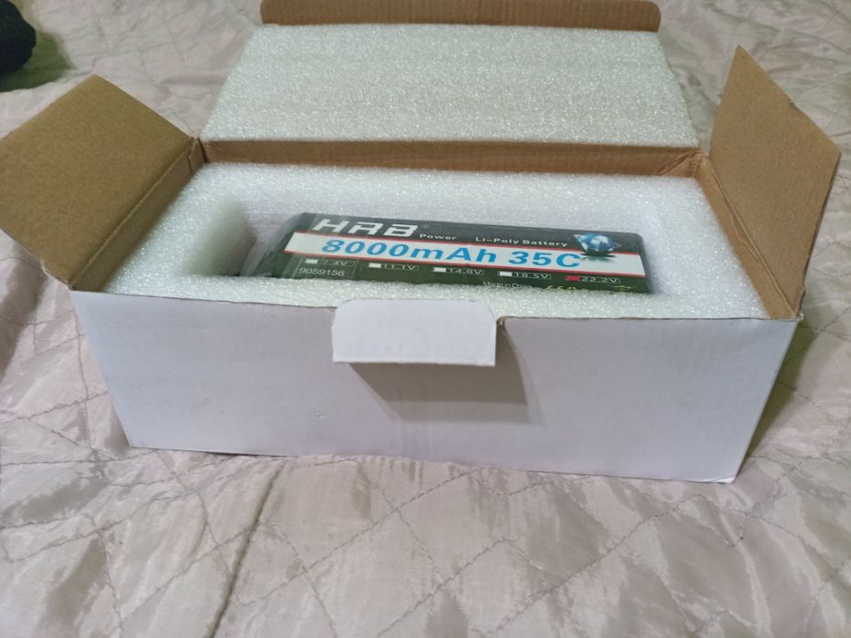 Li-Po акумулятор HRB Power 8000mAh 22.2V 6S 35C