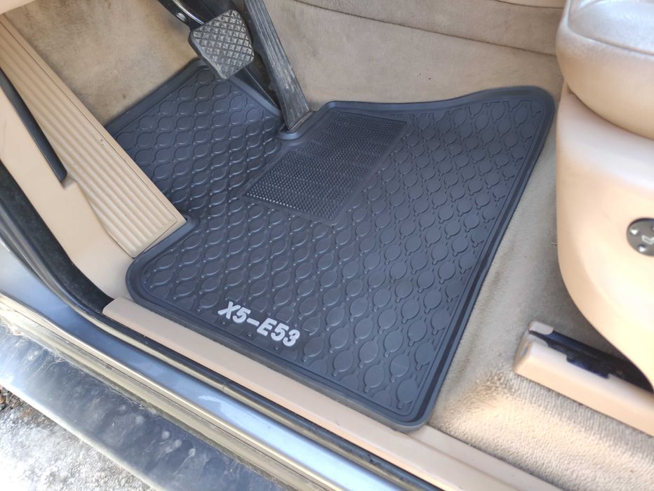 Гумові килимки BMW X5 E53 коврики резиновые БМВ Х5 Е53 БМВ Х5 Є53 Ікс5