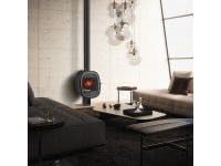 Rocal piecyk Oval 8,4kW nowoczesny kominek wiszący
