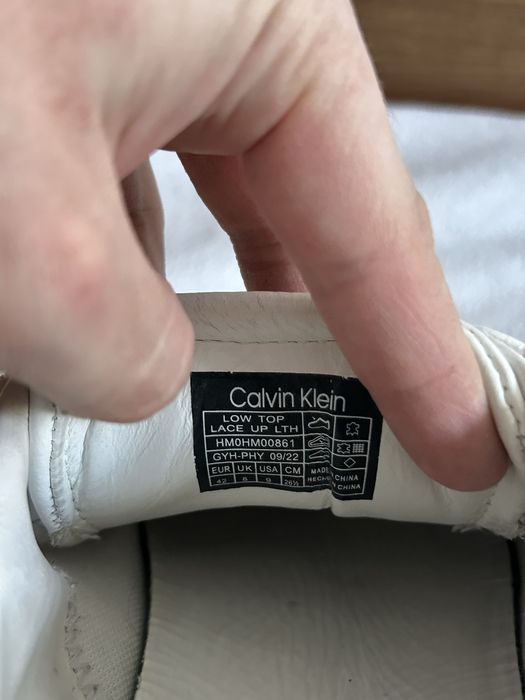 Кросівки calvin klein 42 шкіра