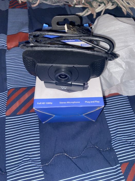 Webcam Ewent Full HD 1080p - Nova