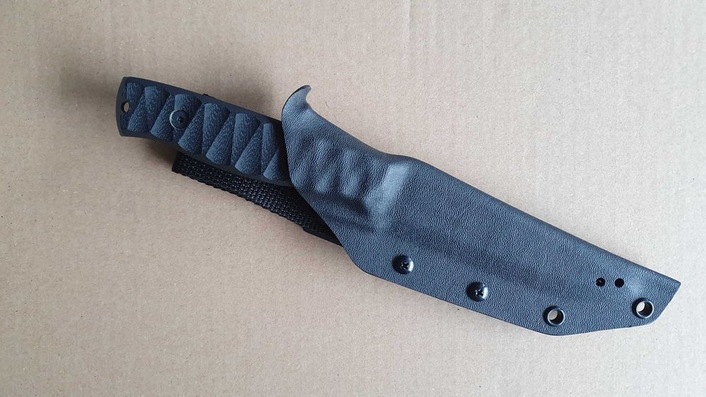 Nóż bushcraft J.B. Polish Knives Riven stal 14C28N