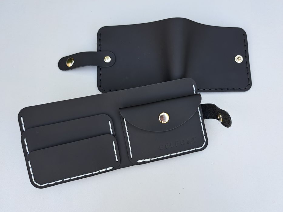 Гаманець з монетницею НАТУРАЛЬНА ШКІРА