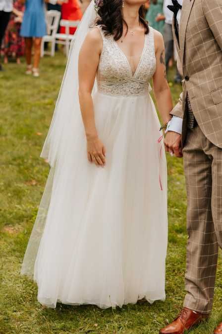 Suknia ślubna 36 petite