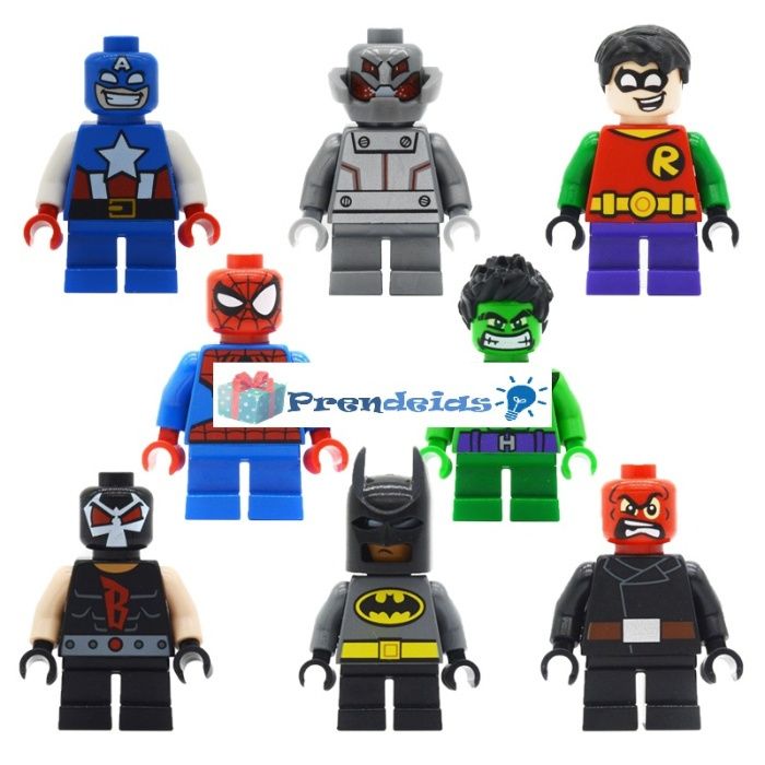 Figura tipo Lego Marvel e DC Comics - ver outras fotos