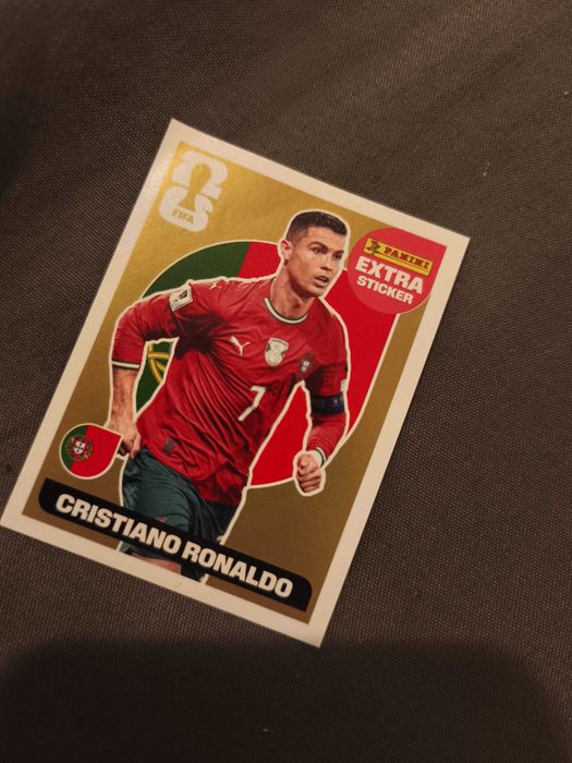 Cromo extra  RONALDO gold