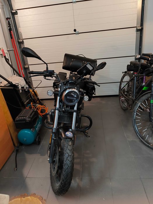 motocykl QJ motor srv 125