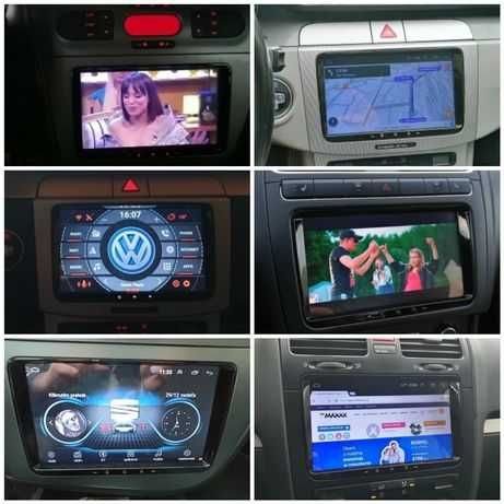 Rádio 2 din android VW SEAT Skoda