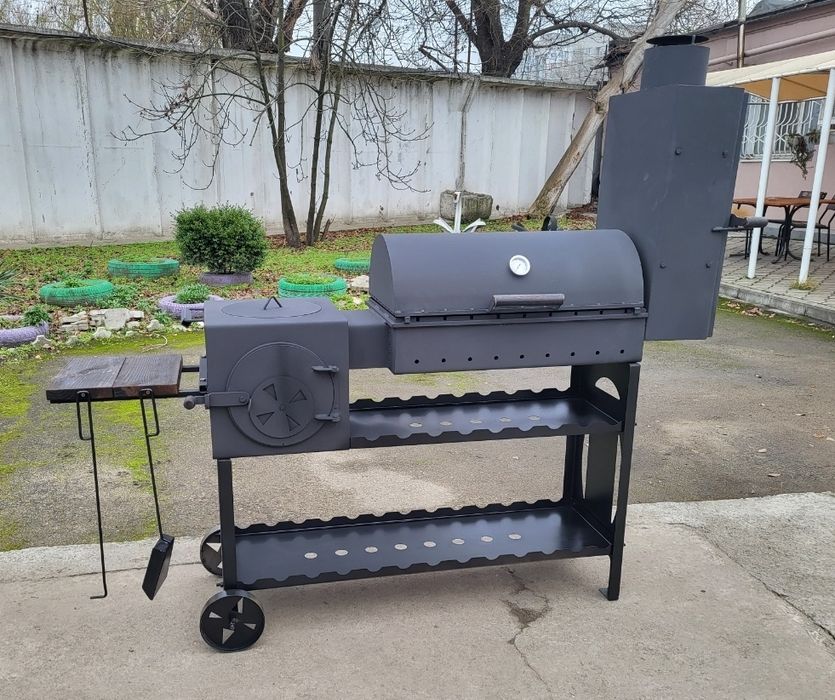 •5мм•ХІТ•ВІД ЗАВОДУ•Мангал Барбекю Смокер  Коптильня / Печь под Казан