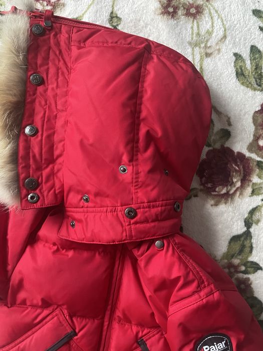 Детская куртка  Polo Ralph Lauren  на возрасст 3-5 лет ,насыщенно розового цвета , красная на 5 лет