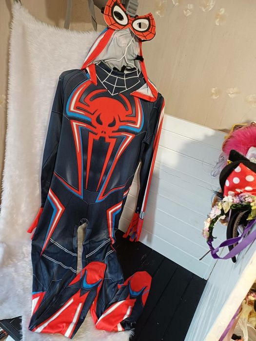 маскарадний костюм друга шкіра супергерой спайдермен людина павук 13 р