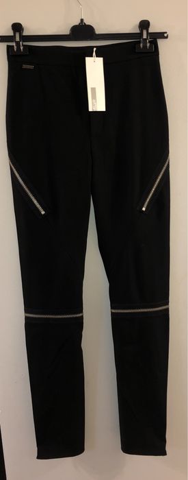 Nowe Sportowe spodnie z suwakami Adidas SLVR S