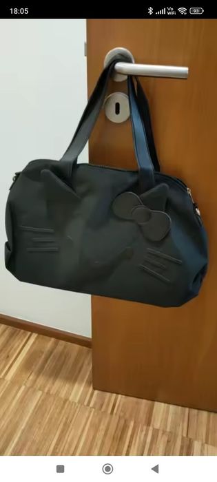 Hit duża pojemna torebka bag torba  sport podróż trening Hello Kitty
