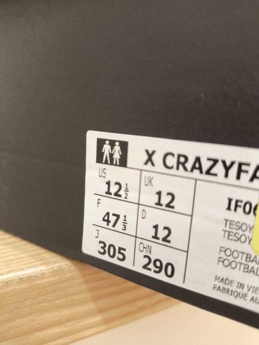 Korki Adidas X Crazyfast League IF0696 rozm 47 1/3 nowe