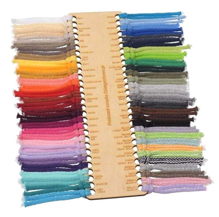 Torebki ze sznurka bawełnianego handmade
