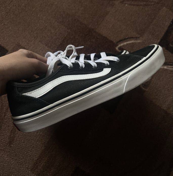 Женские кроссовки Vans old school черные