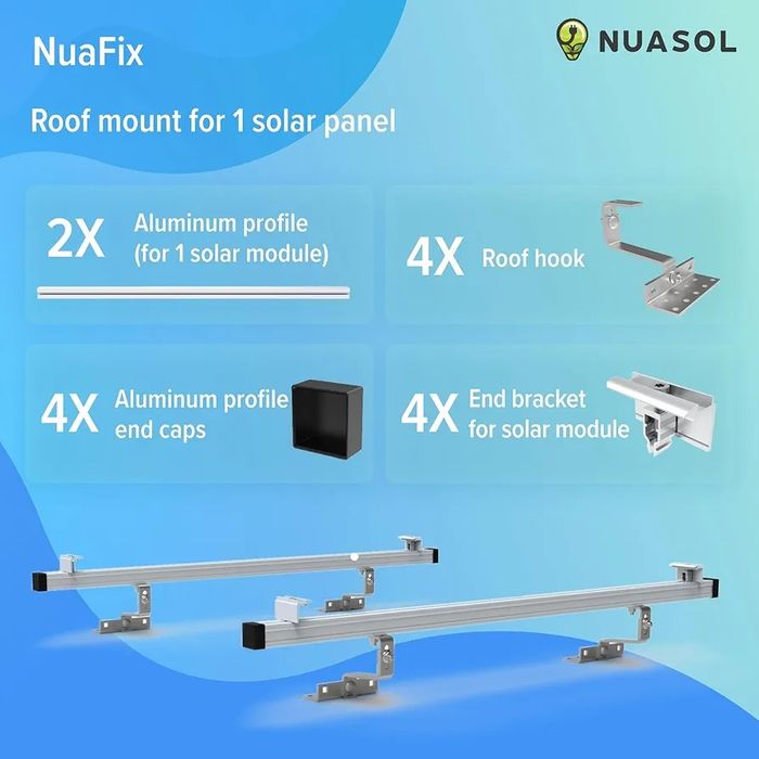 Zestaw do montażu paneli słonecznych fotowoltaicznych