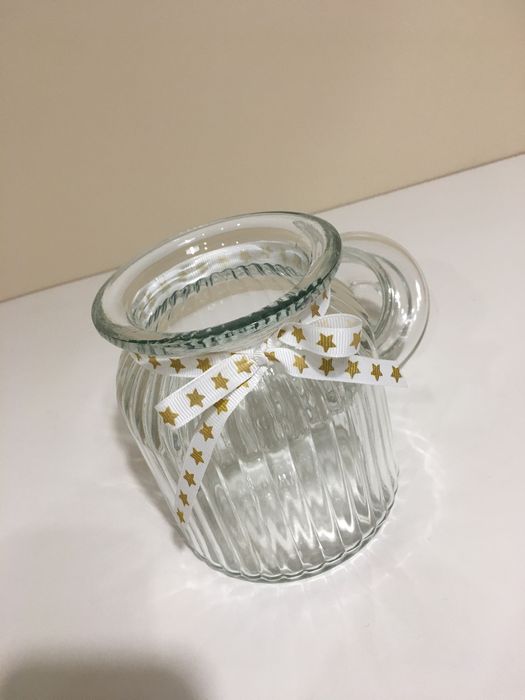 Банки для цукру круп спецій на кухню кераміка скло прованс вінтаж