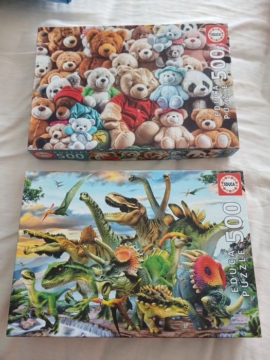 Puzzles novos na caixa ecompletos