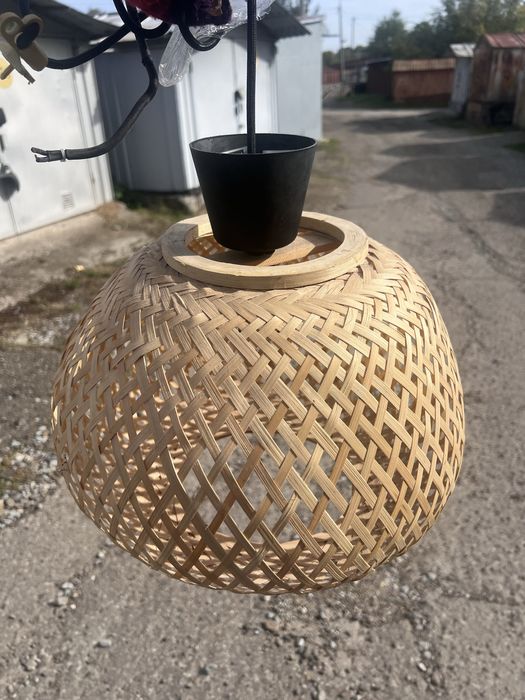 Люстри плетені 5 штук