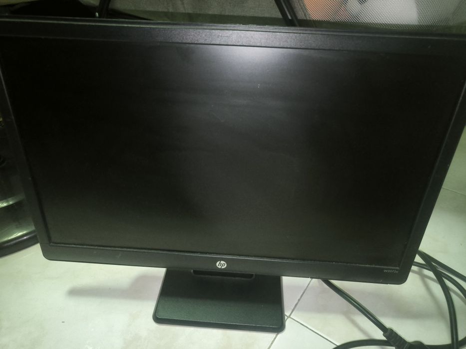 Monitor HP W2072a 20" LED LCD – VGA/DVI – Funcional
