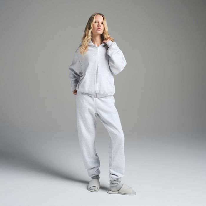 Жіноче худі SKIMS Cotton Fleece Classic Zip Up