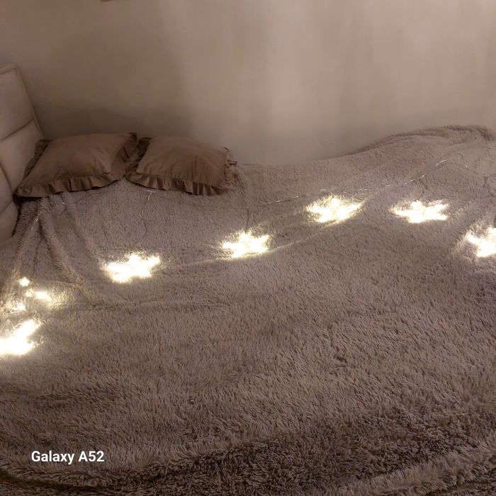 Kurtyna sople led  lampki gwiazdy