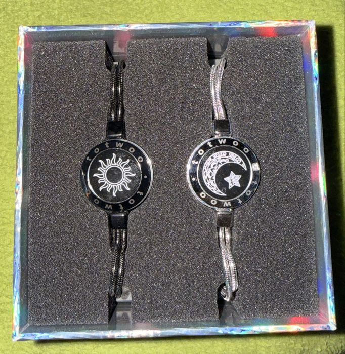 Парні розумні браслети Totwoo з функцією "Зв'язок на відстані"