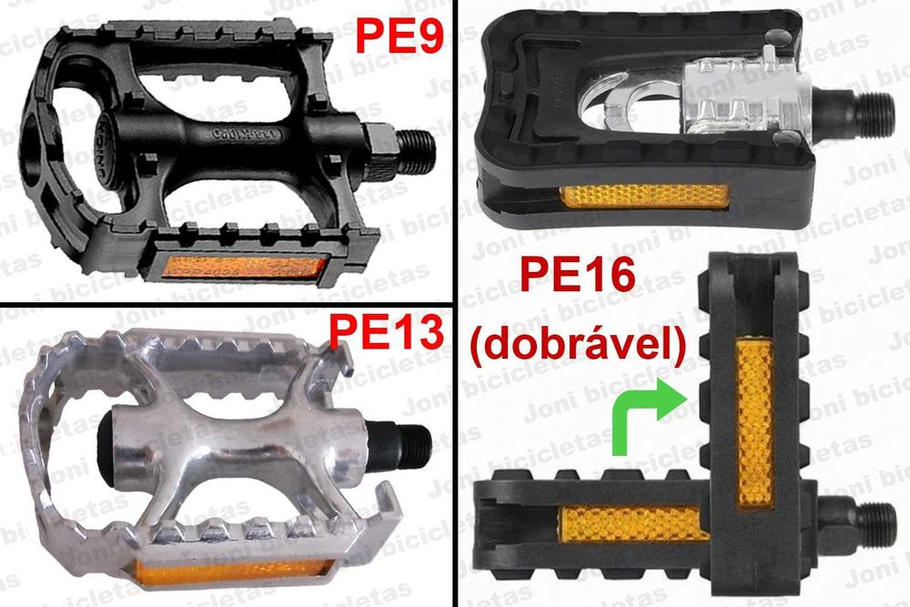 Pedais de bicicleta pasteleira, estrada, BMX, MTB, passeio, criança