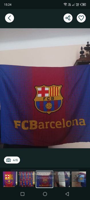 Fc Barcelona komplet pościeli