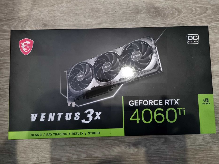 MSI RTX 4060 TI VENTUS3X 16GB64740117060610121