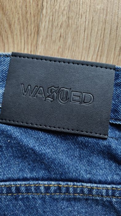 Jeansy baggy Casper Unisex, Wasted Paris