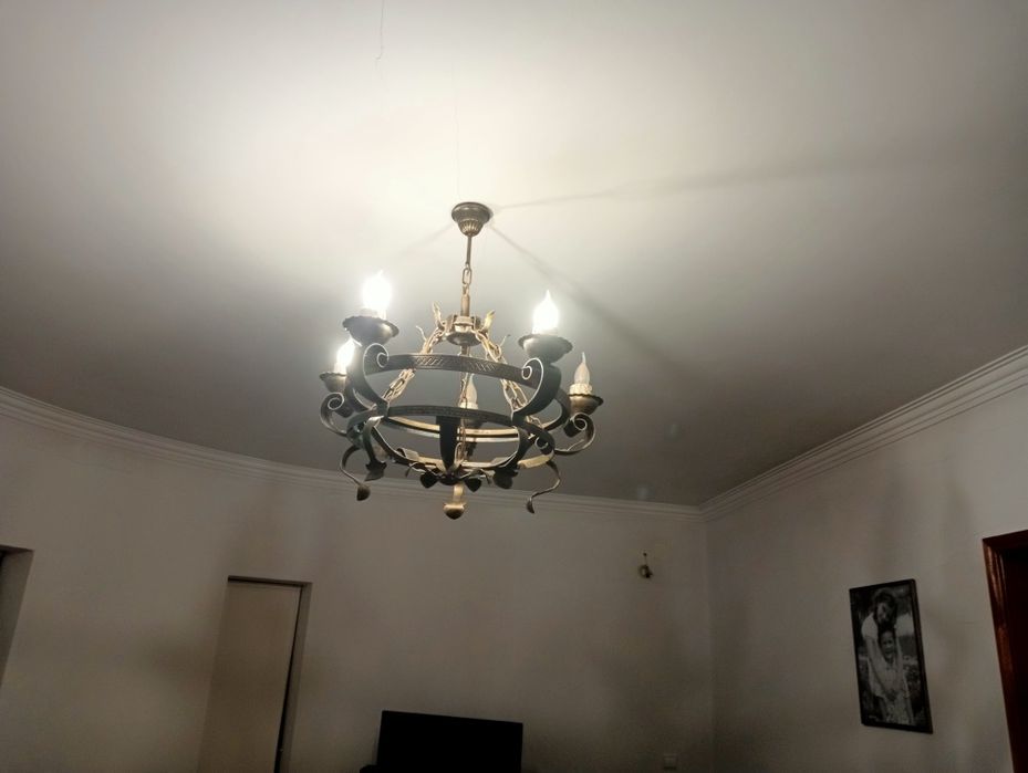 Two Iron Ceiling Lamps423919869493913603