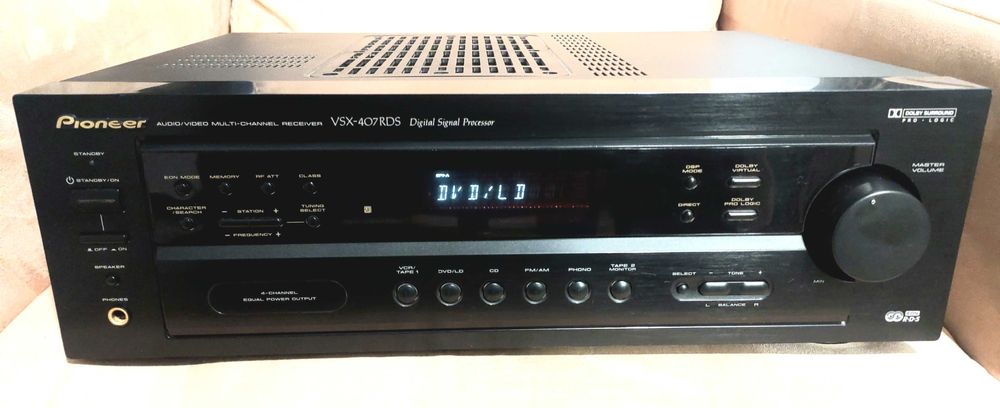 ‼️ pioneer vsx-407 rds amplituner 5.1 ciężki solidny ‼️