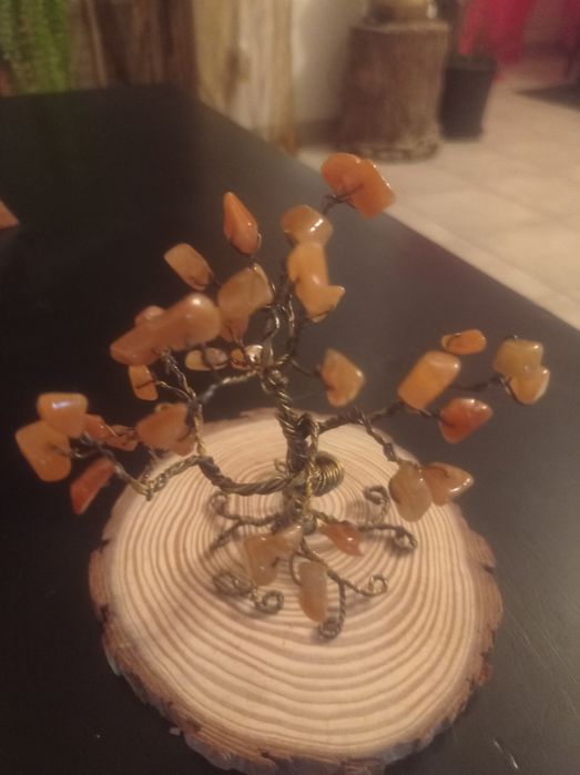 Vendo árvore da vida em pedras naturais de quartzo citrino