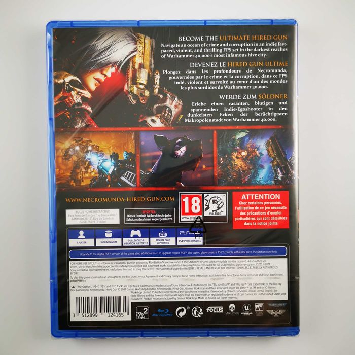 Necromunda Hired Gun PS4 PL