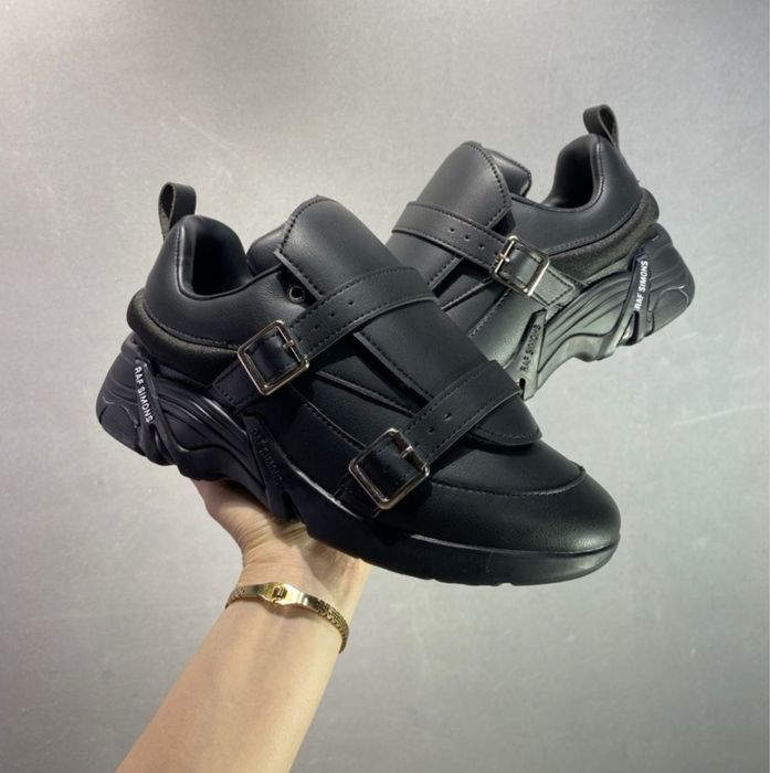БЕЗКОШТОВНА ДОСТАВКА‼️Raf Simons Antei Black Laceo (Чорні),раф сімонс.