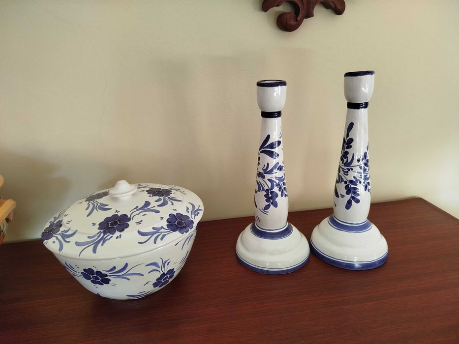 Faiança Portuguesa antiga Louça Cerâmica Vieira Açores