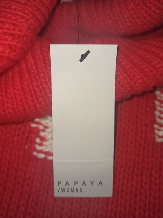 Nowy sweter sweterek golf Papaya rozmiar 36 S 8
