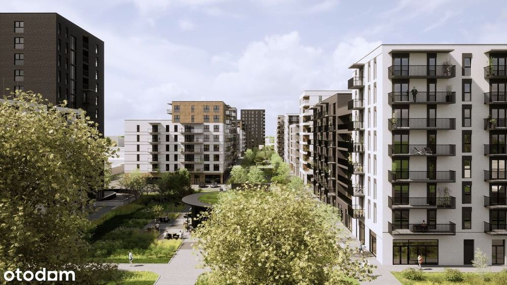 Apartament z ogródkiem niedaleko Manufaktury | garaż komórka | bez PCC