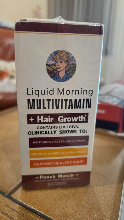 MaryRuth's Liquid Multivitamin + Hair Growth Peach Mango 450 мл