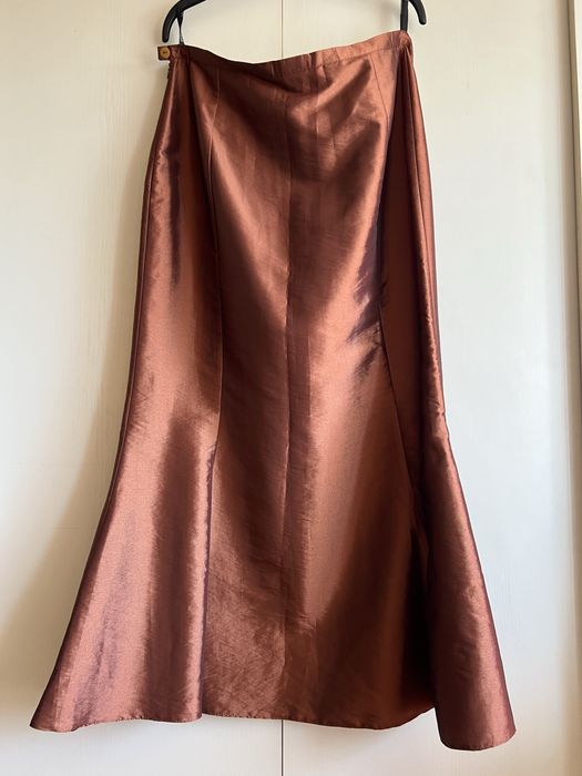 Długa wieczorowa spodnica rozmiar 46