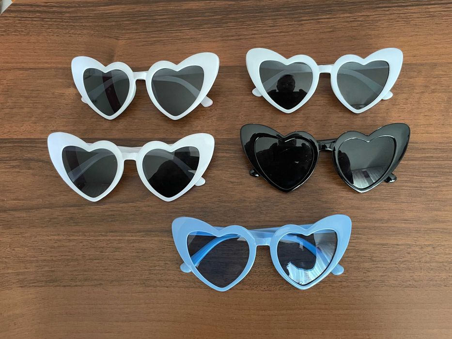 Okulary imprezowe, do zdjęć 5 szt